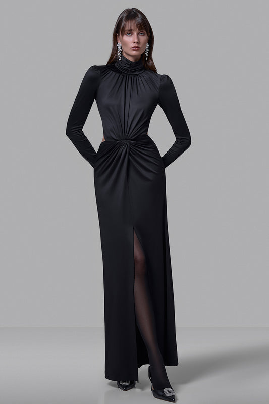 Draped Maxi Dress