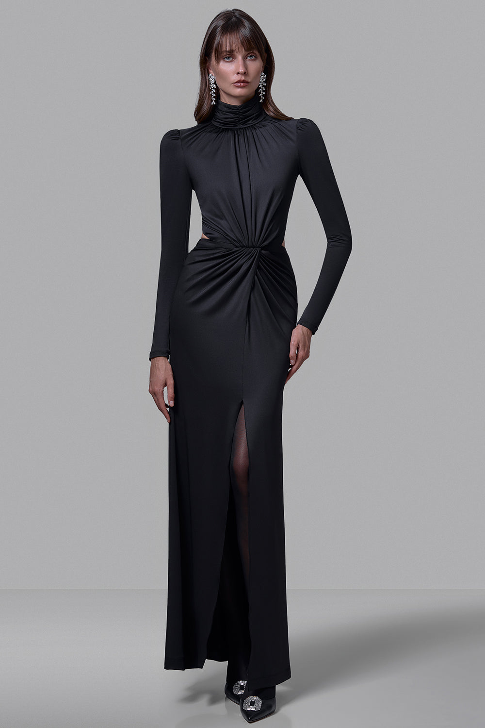 Draped Maxi Dress