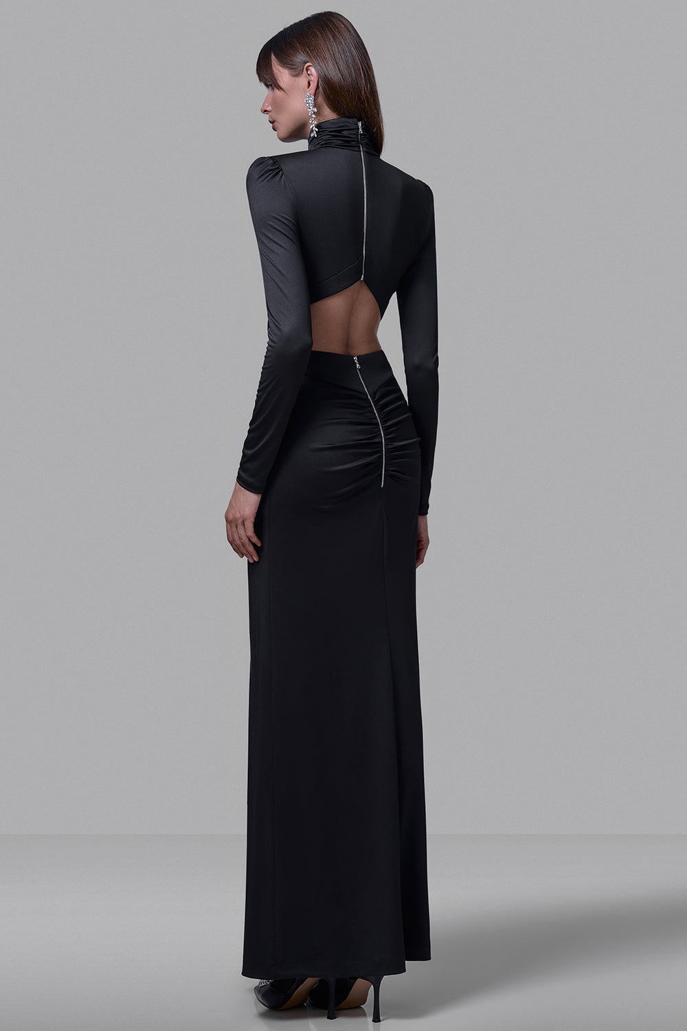 Draped Maxi Dress