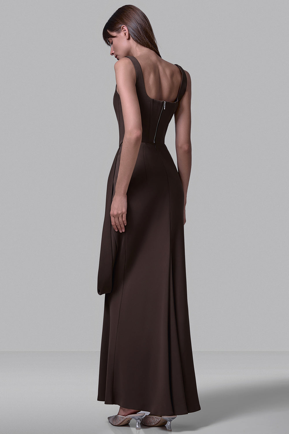 Asymmetric Maxi Skirt