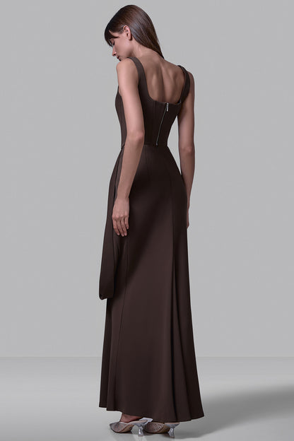 Asymmetric Maxi Skirt