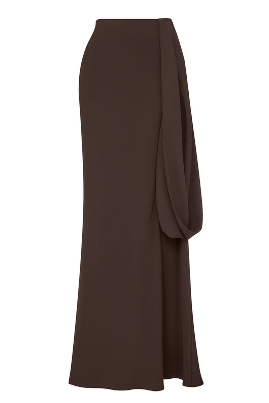 Asymmetric Maxi Skirt
