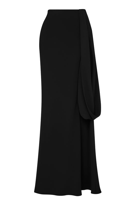 Asymmetric Maxi Skirt