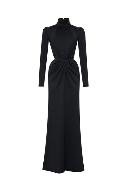 Draped Maxi Dress