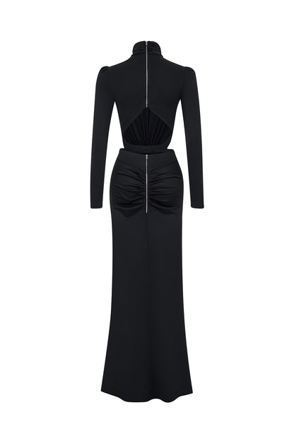 Draped Maxi Dress