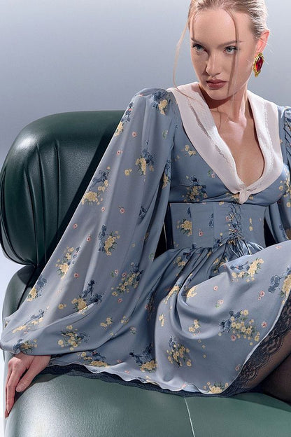 Vintage Floral Dress