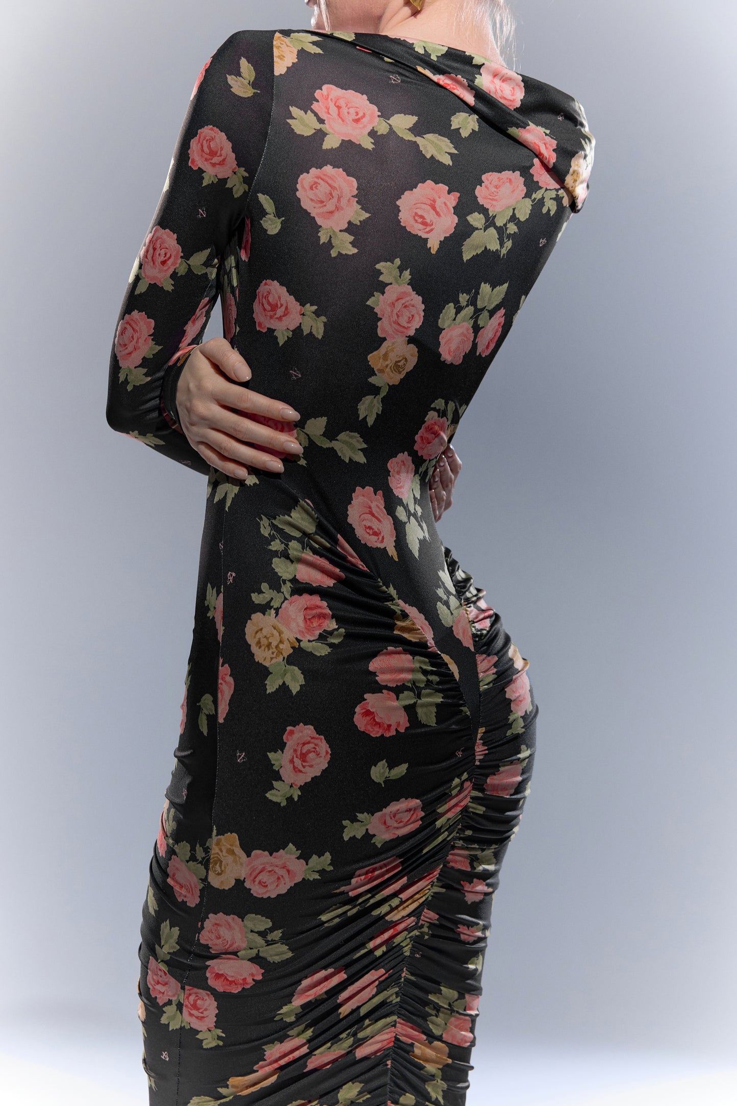 Midi Dress with Exclusive Print