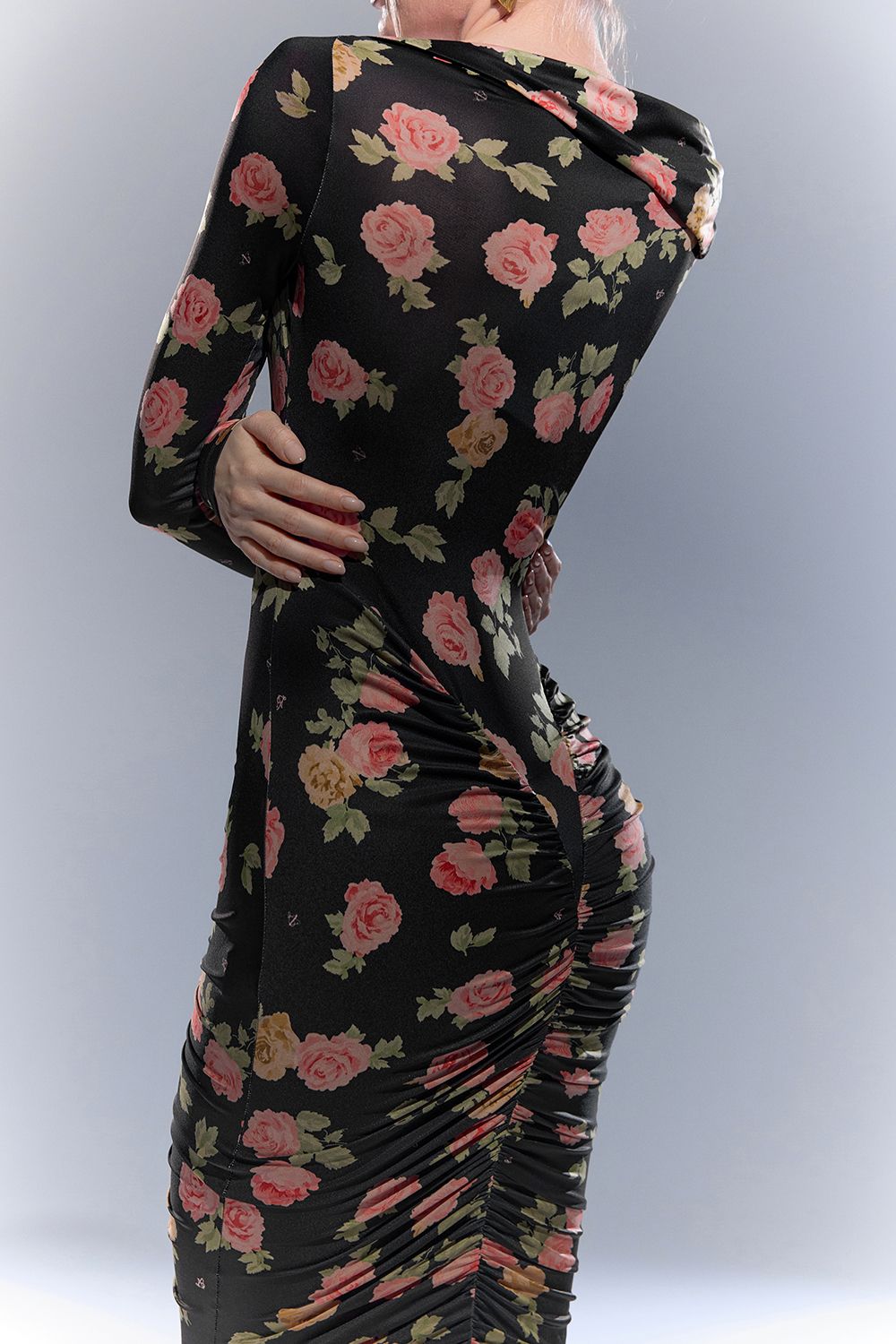 Midi Dress with Exclusive Print