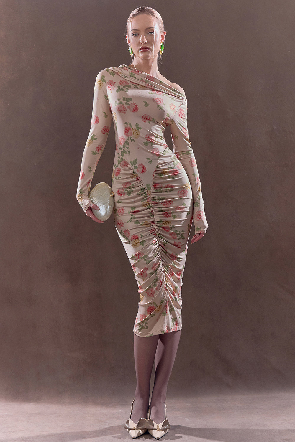 Midi Dress with Exclusive Print