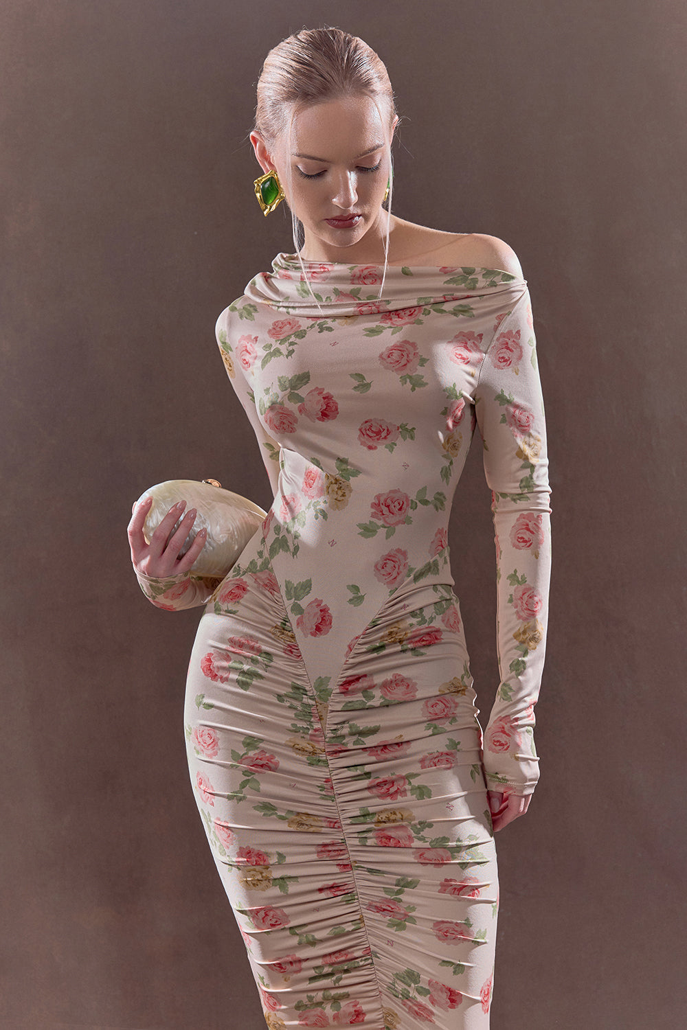 Midi Dress with Exclusive Print