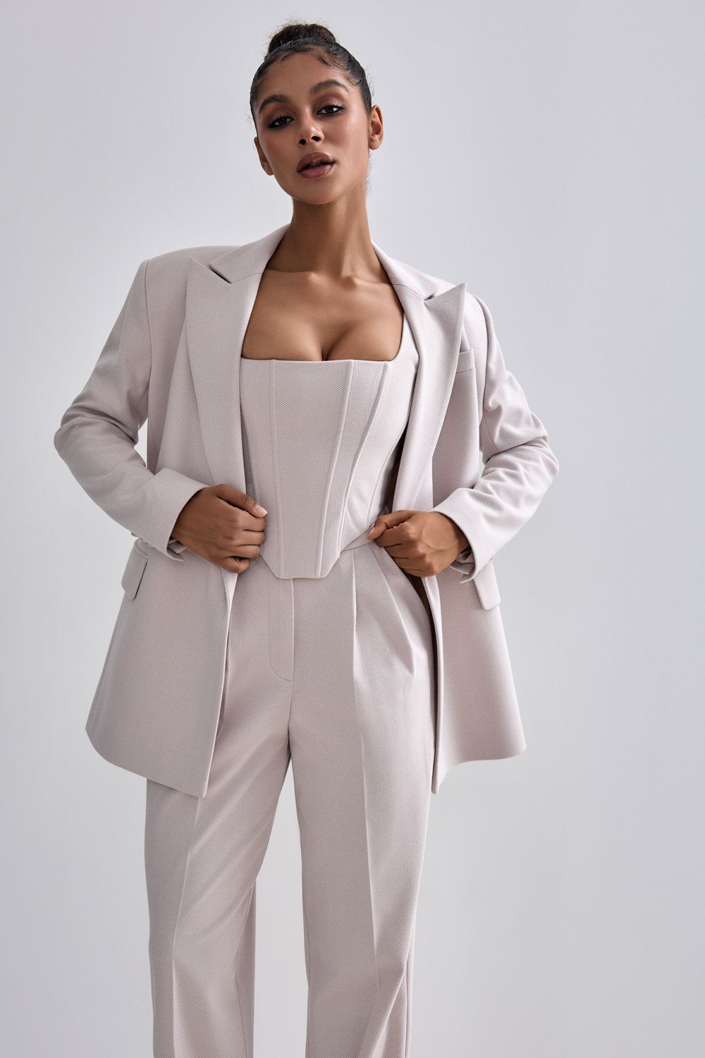 Belted jacket