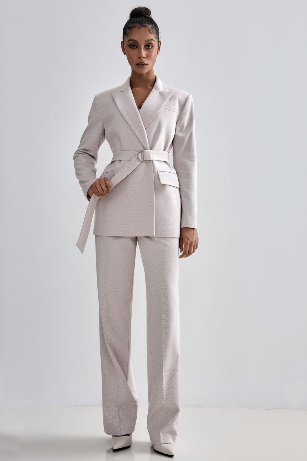 Belted jacket