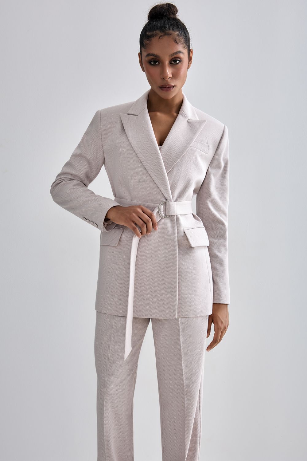 Belted jacket