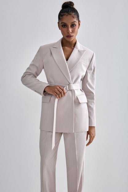 Belted jacket