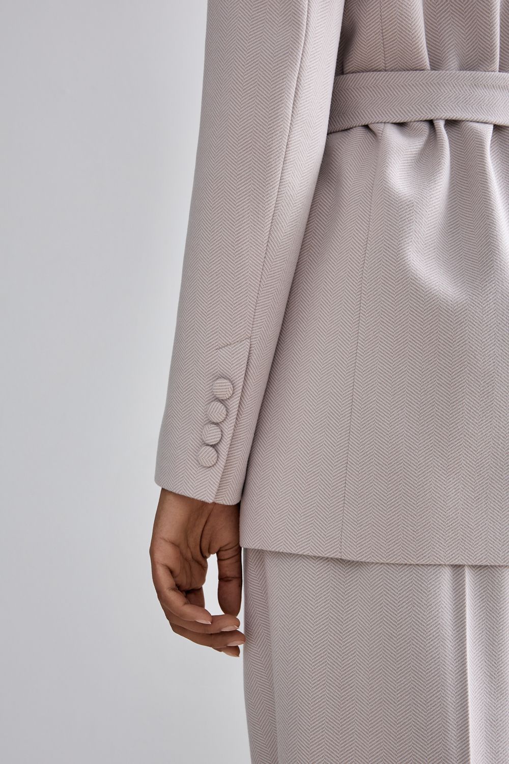 Belted jacket
