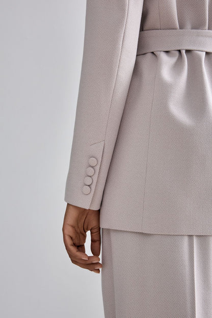 Belted jacket