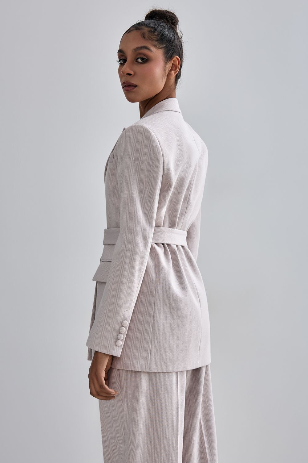 Belted jacket