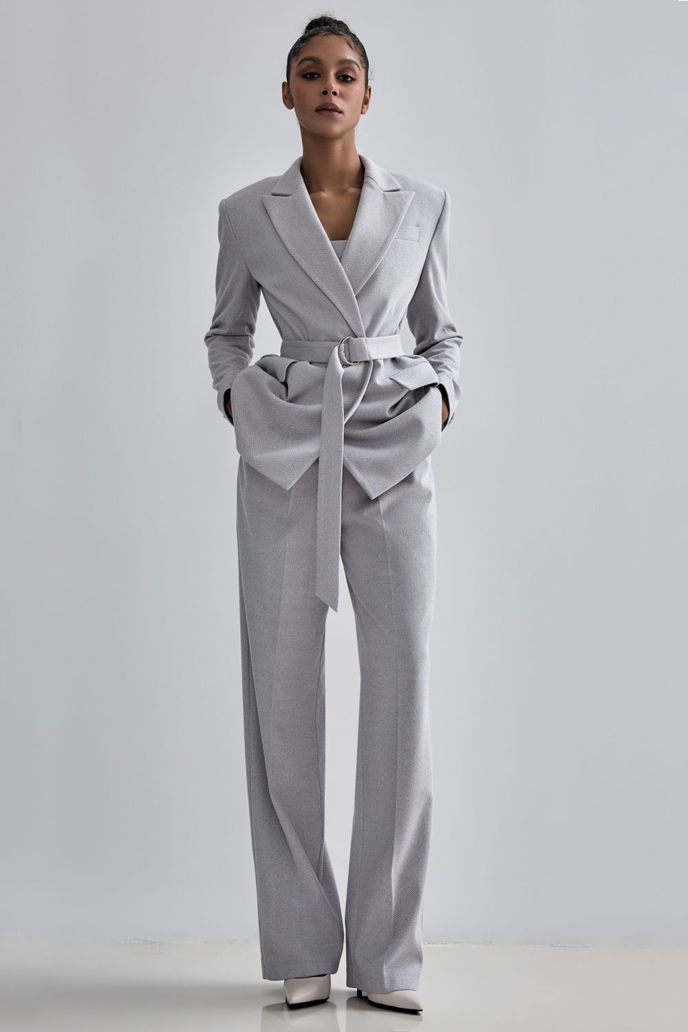 Belted jacket