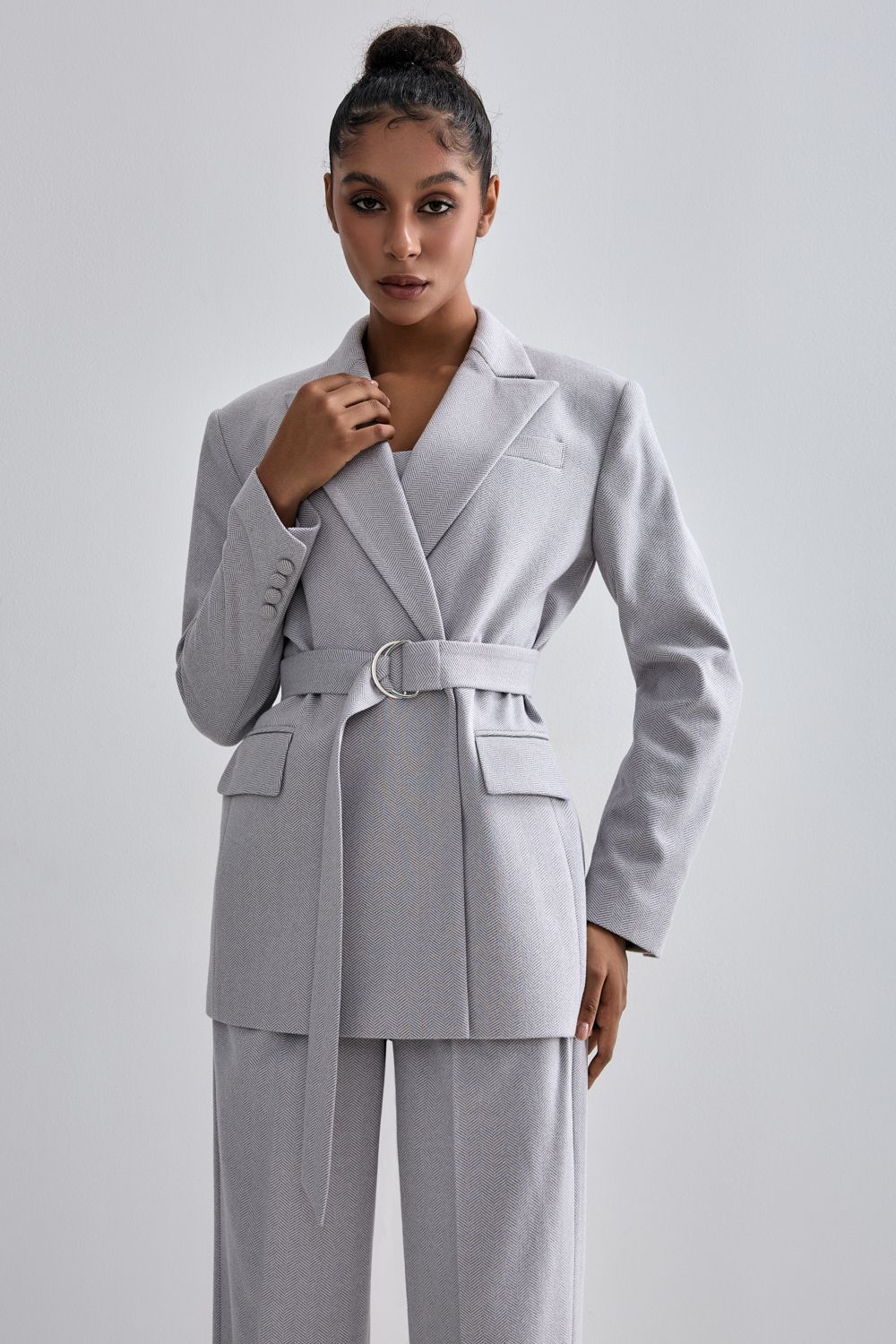 Belted jacket