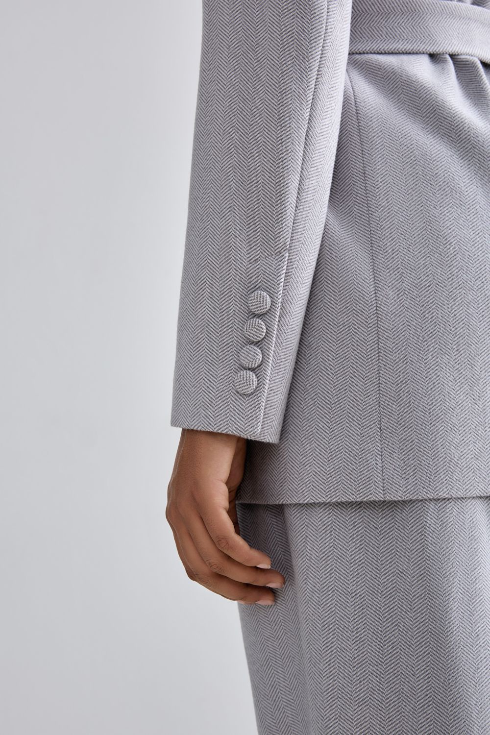 Belted jacket