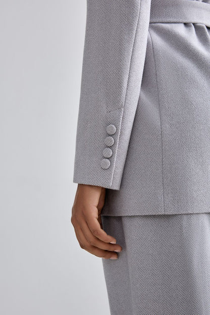 Belted jacket