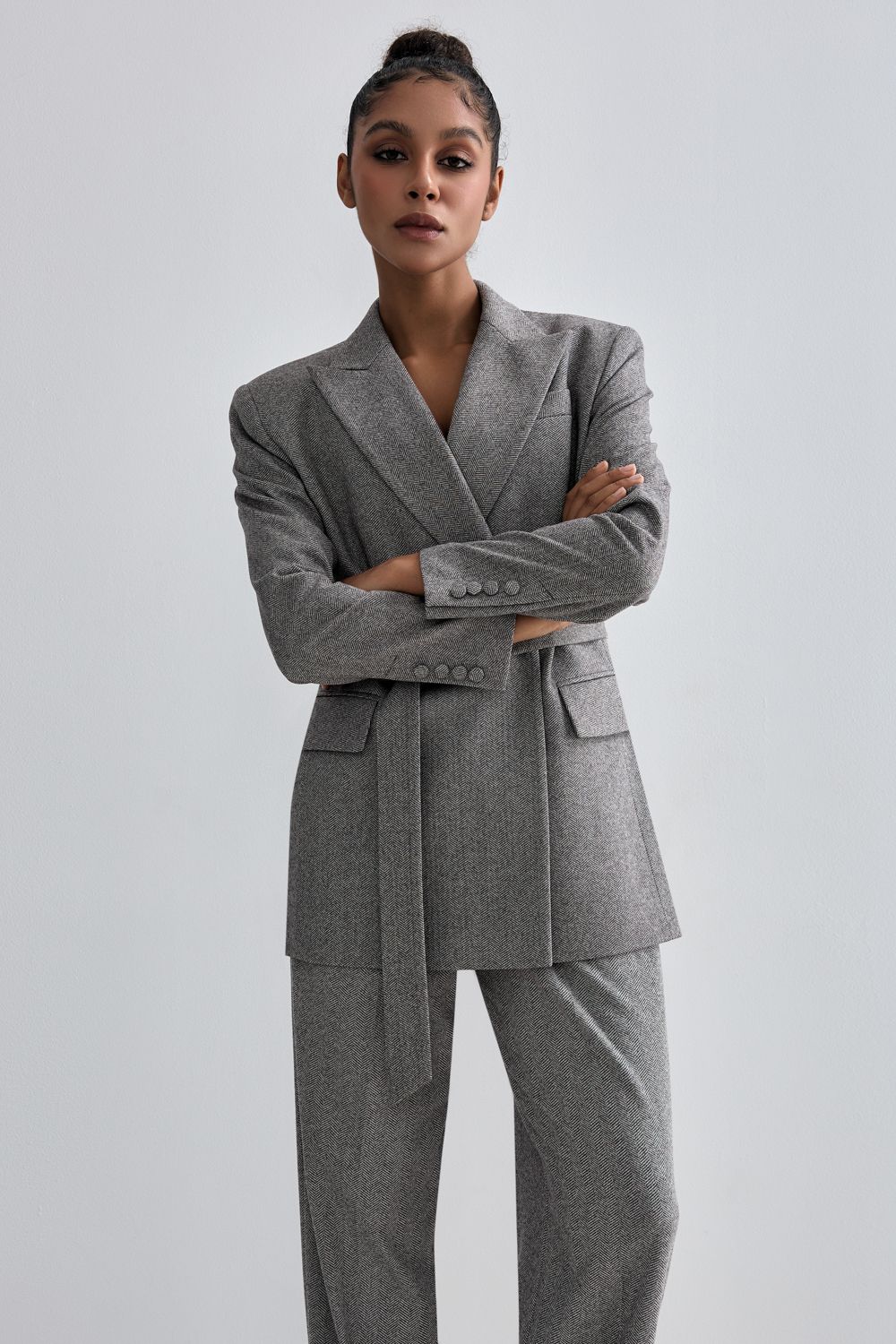 Belted jacket