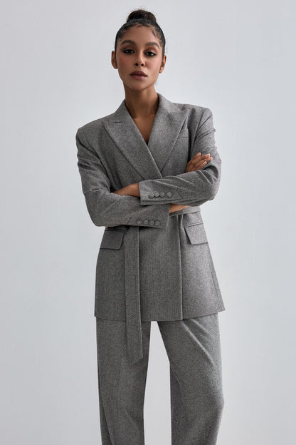Belted jacket