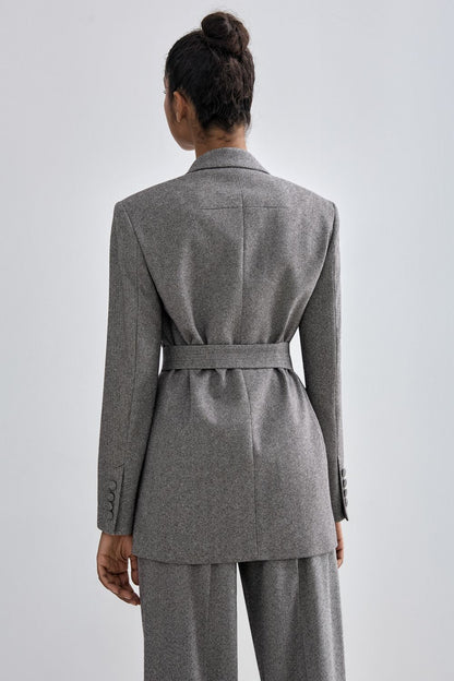 Belted jacket