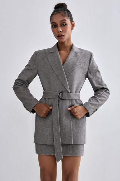 Belted jacket