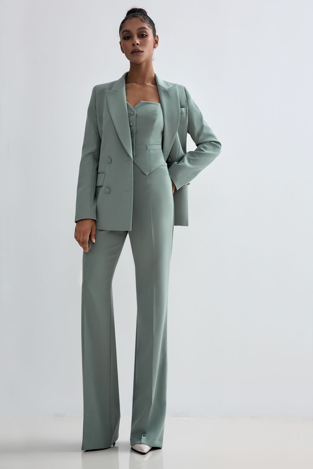 Double-breasted blazer