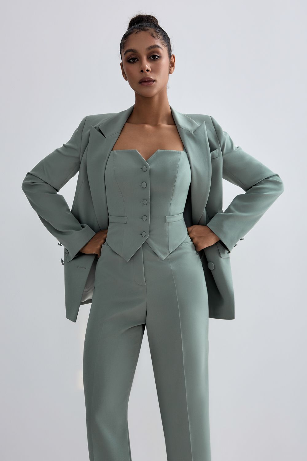 Double-breasted blazer