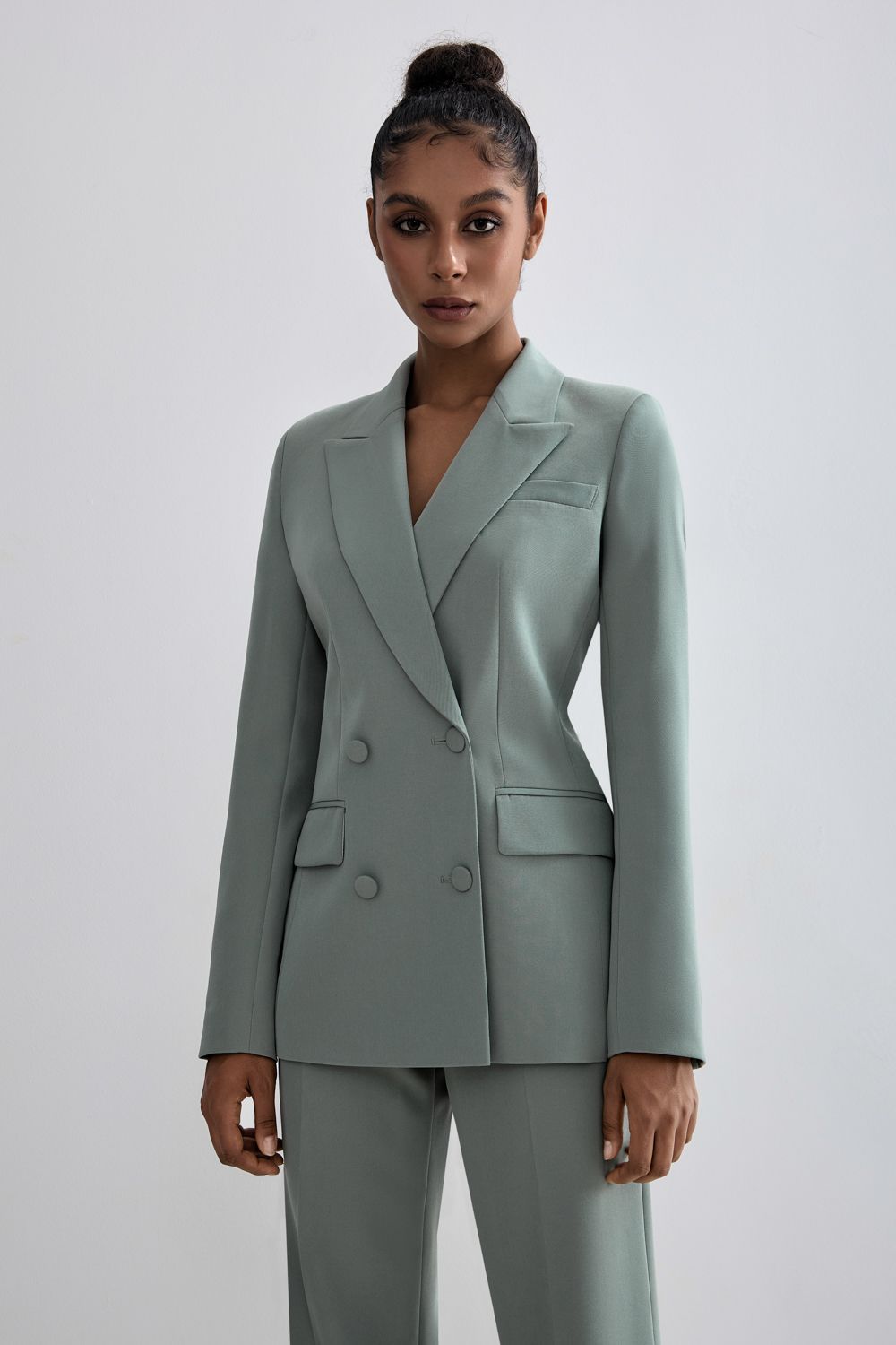 Double-breasted blazer