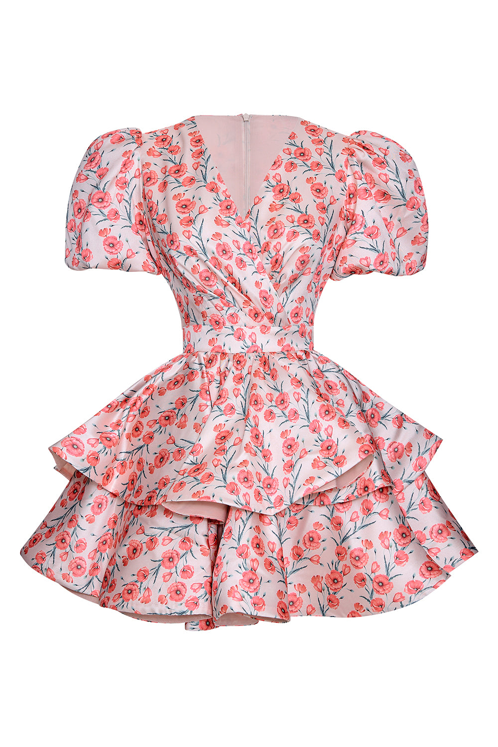 Voluminous Ruffle Dress