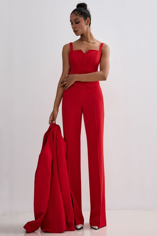 Vest with straps