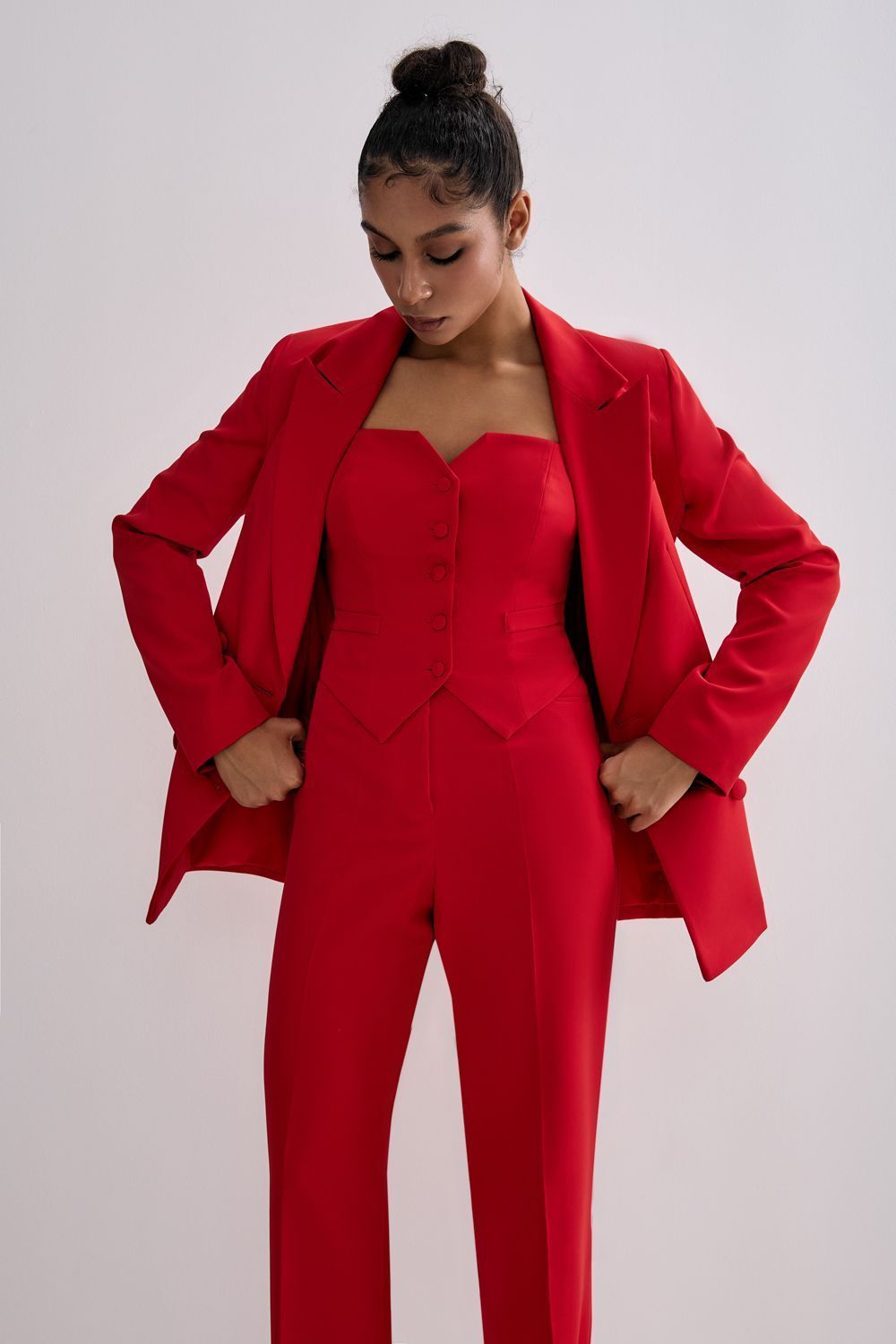 Double-breasted blazer