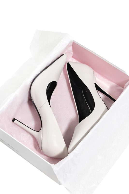 Leather Pointed Pumps