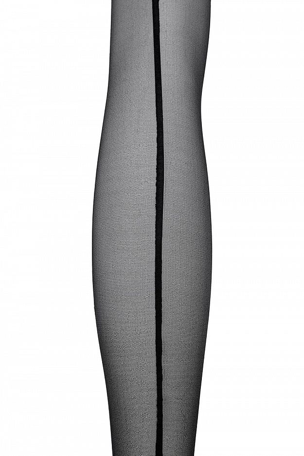 Sheer Tights with Back Seam