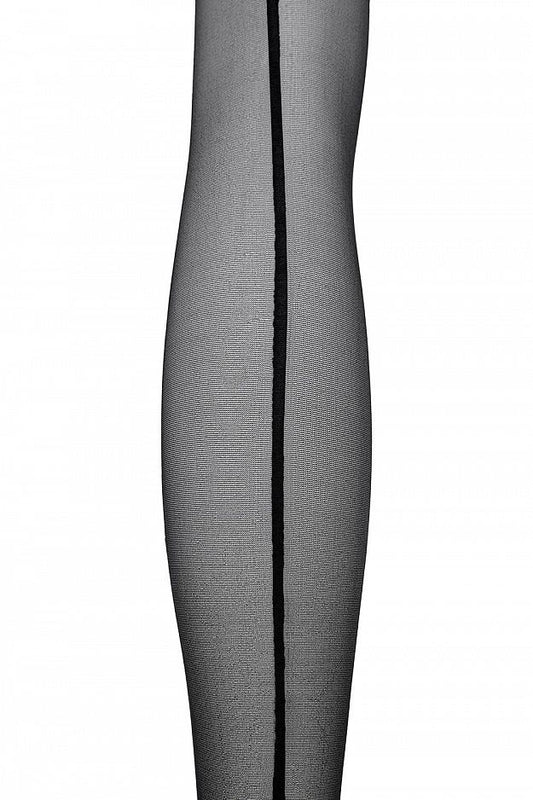 Sheer Tights with Back Seam