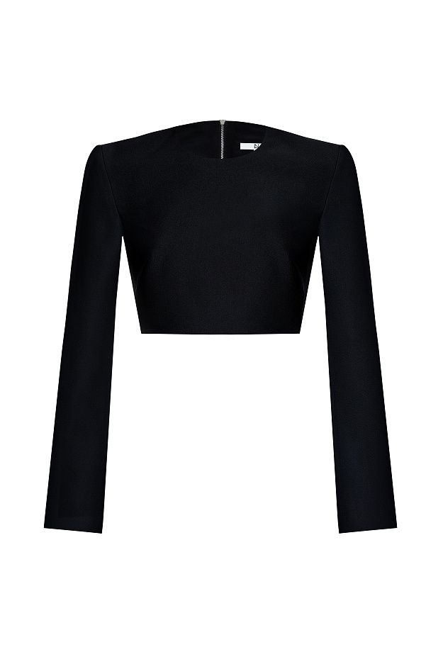 Tailored Cropped Jacket