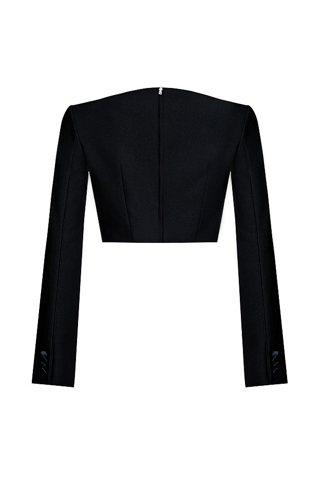 Tailored Cropped Jacket