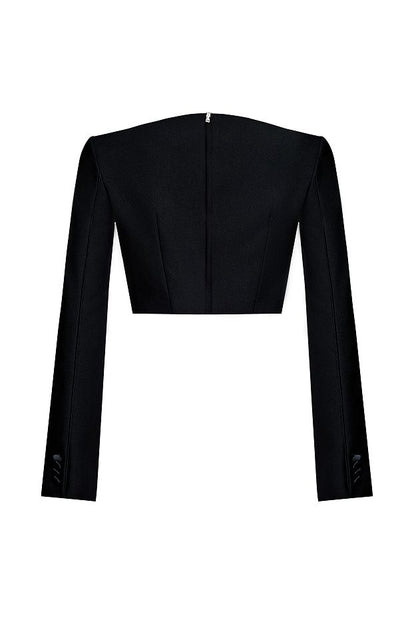 Tailored Cropped Jacket