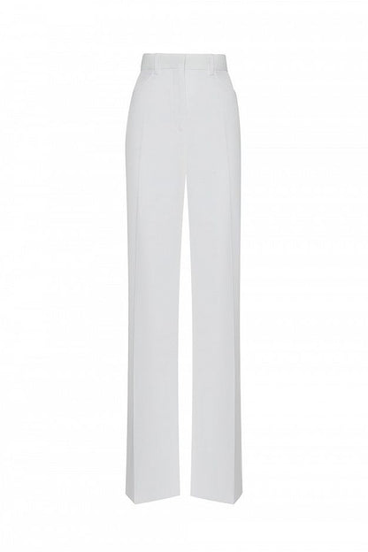High-waisted Palazzo Trousers