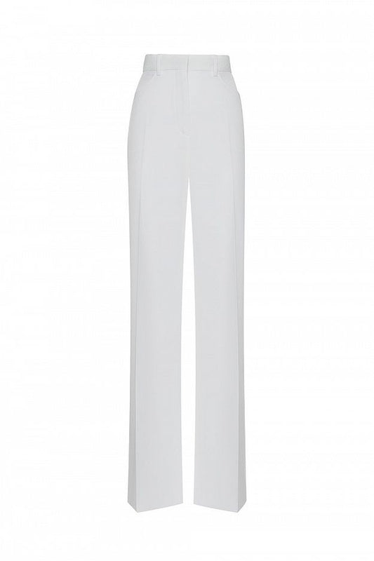 High-waisted Palazzo Trousers
