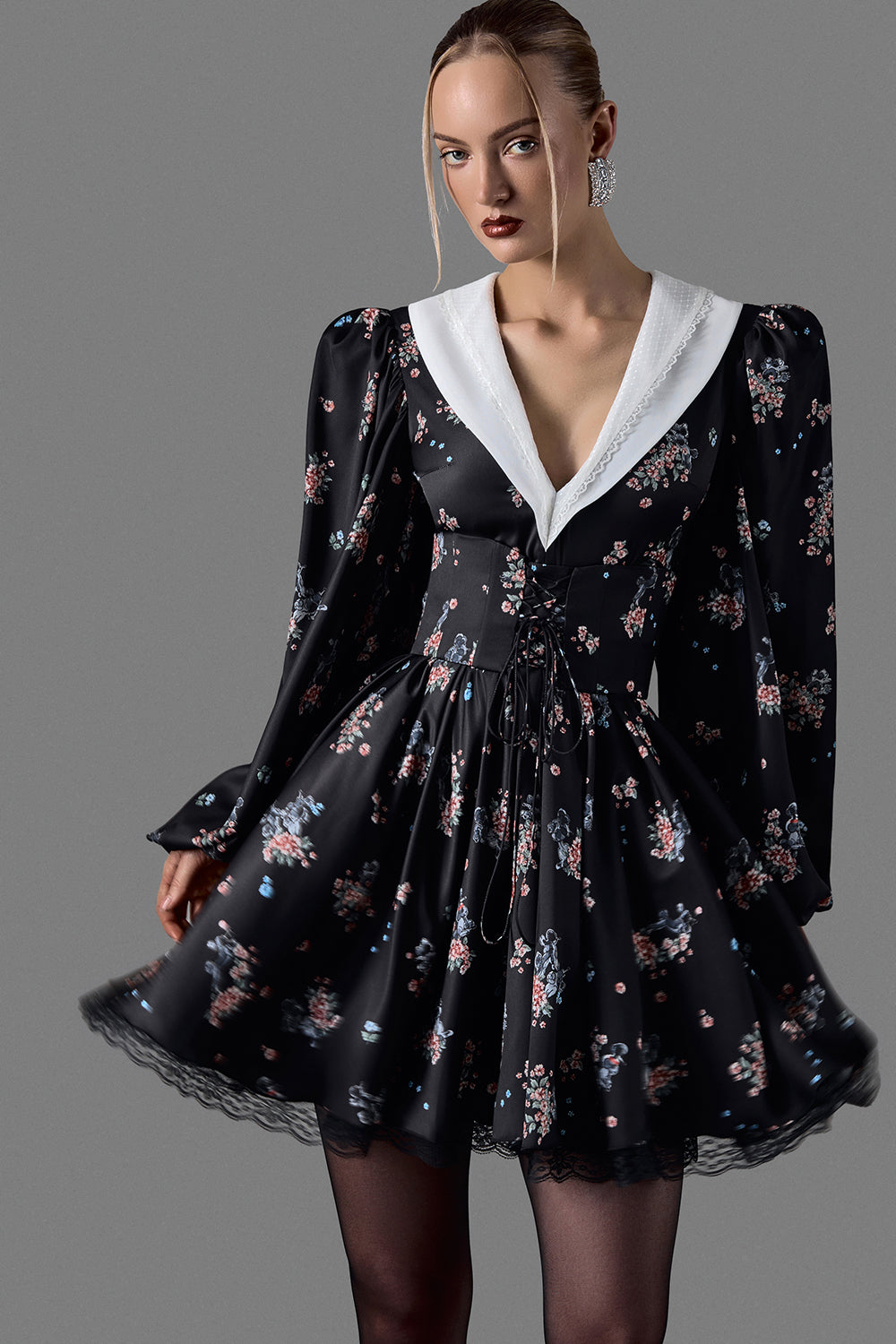 Vintage Floral Dress
