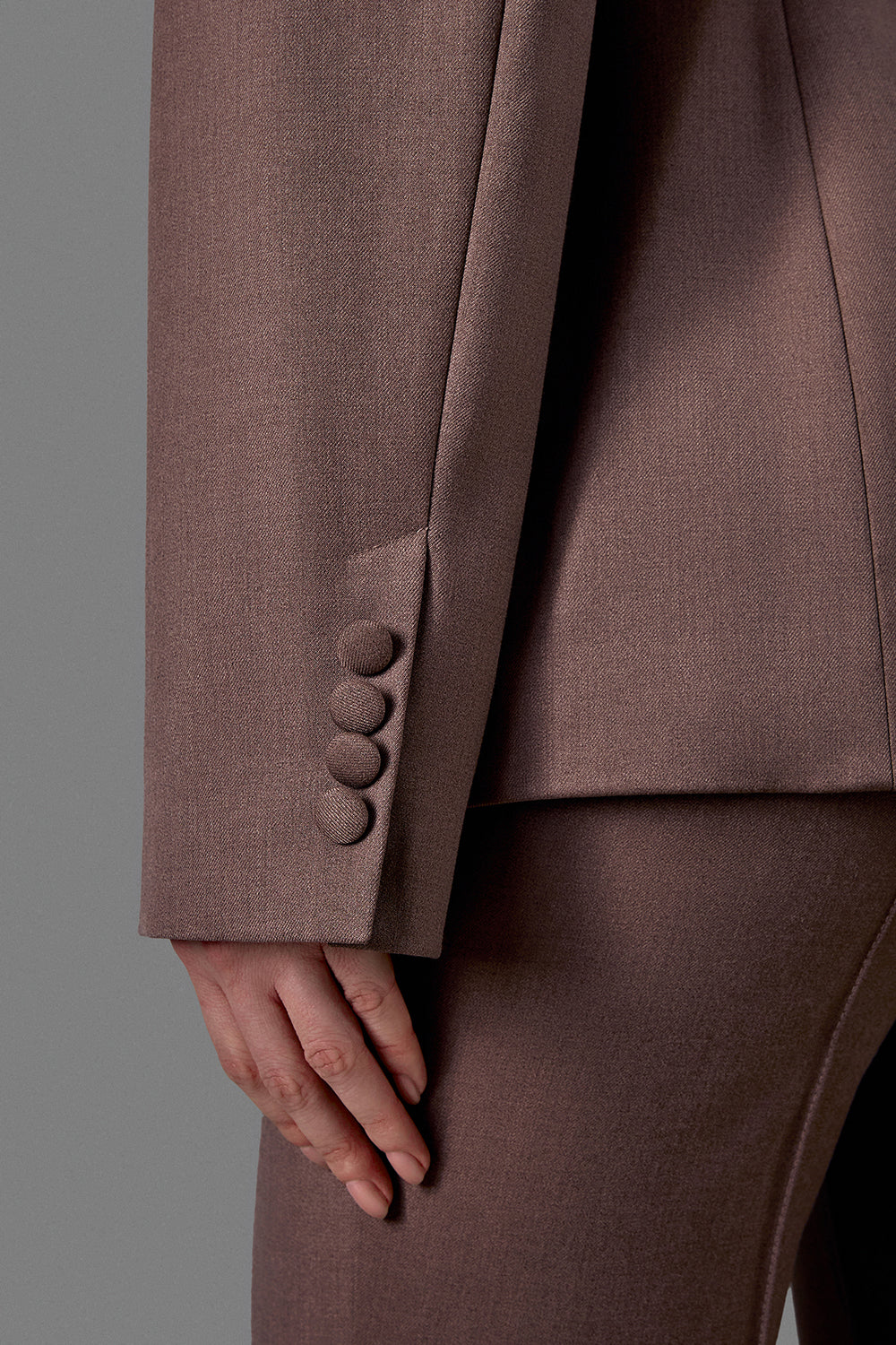 Double-Breasted Fitted Jacket