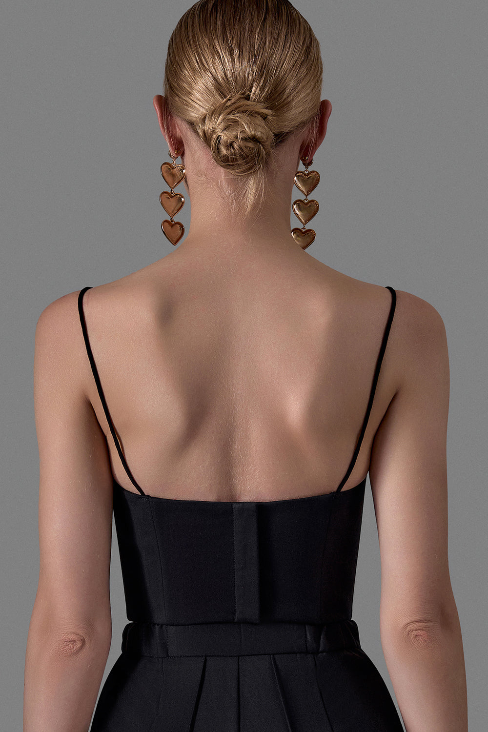 Corset With a Deep Neckline