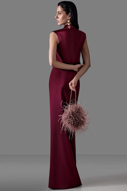 Ostrich Feather Evening Bag