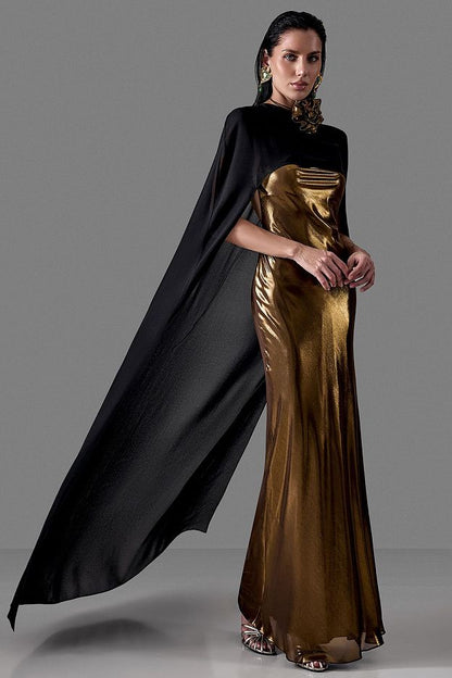 Featherlight Chiffon Cape