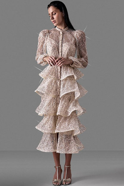 Tiered Two-Piece Dress