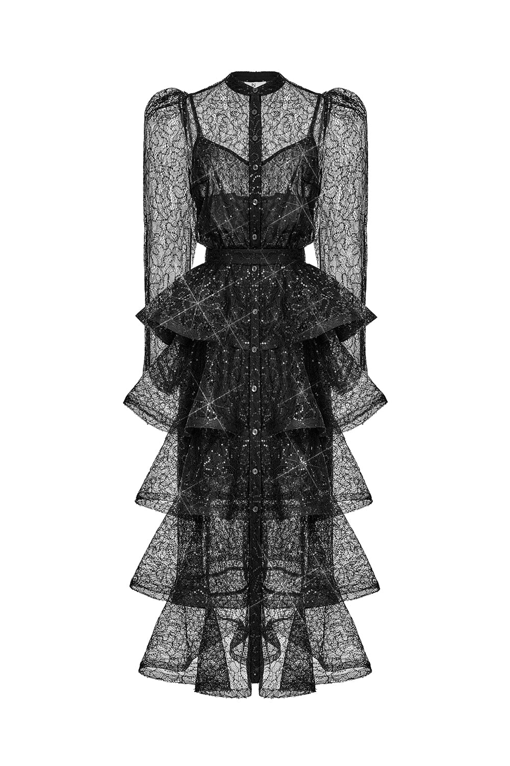 Tiered Two-Piece Dress